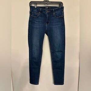 Just Black Blue Skinny Jeans with Tapered Leg